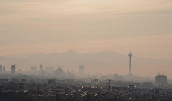 عکس آلودگی هوا تهران