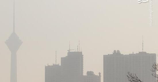 عکس آلودگی هوا تهران