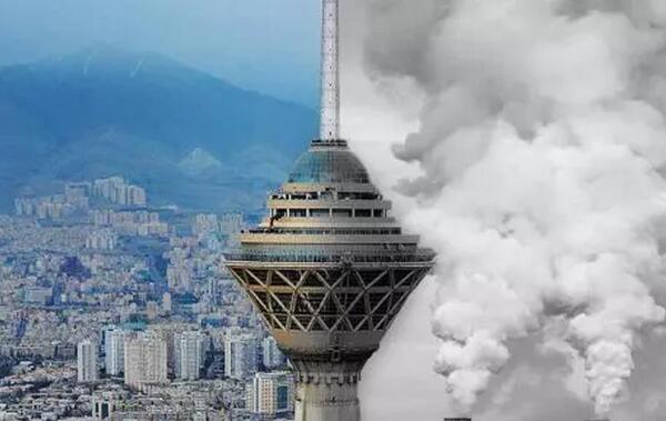 عکس آلودگی هوا تهران