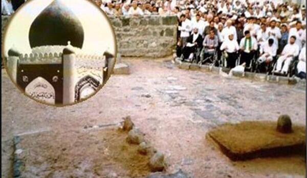 عکس غربت قبرستان بقیع