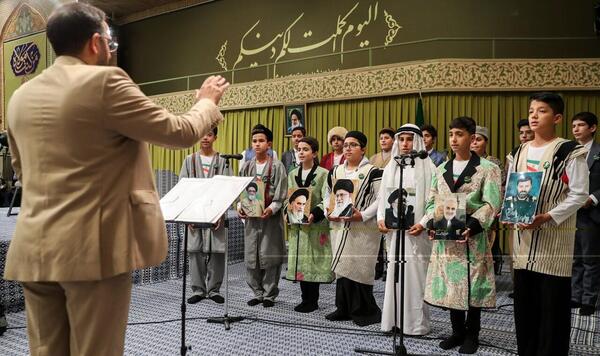 عکس رهبر و عید غدیر