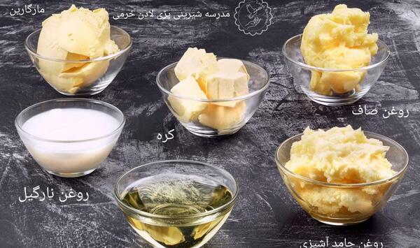 عکس شیرینی و روغن