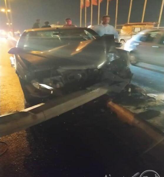 عکس پژو پارس که تصادف کرده