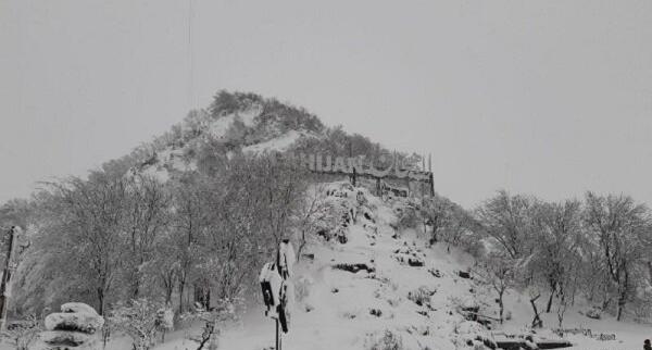 عکس برفی لاهیجان