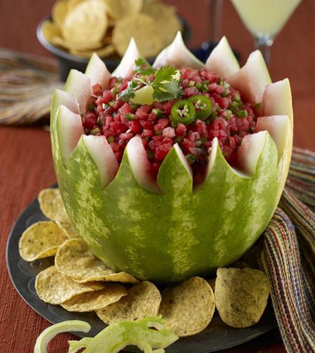 عکس ایده تزیین انار شب یلدا