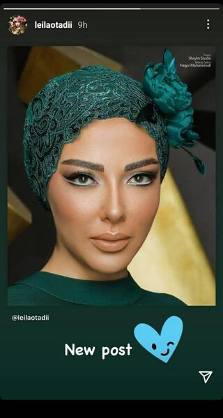 عکس لیلا اوتادی در فیلم چشمان سیاه