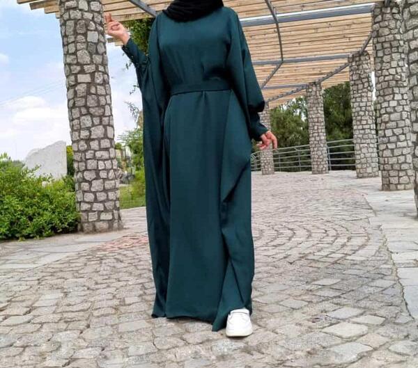 عکس مانتو عبایی دخترانه
