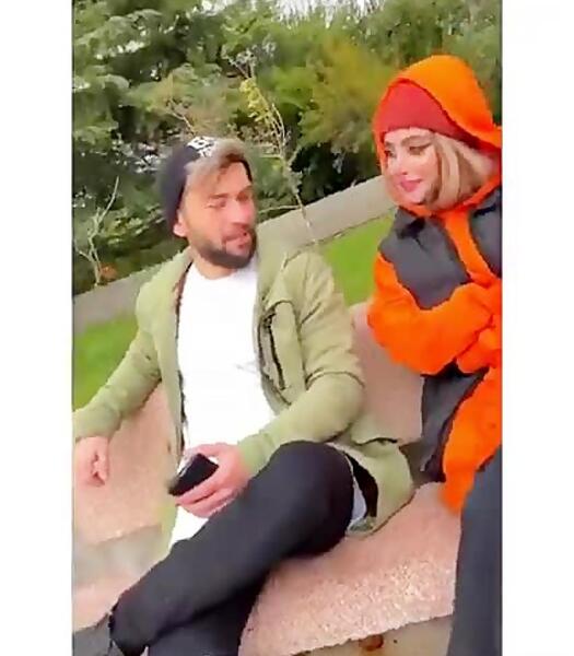 عکس نیکا فلاحی و ممد روشنفکر