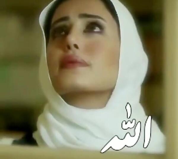 عکس نوشته الله من سفید دنیام سیاه