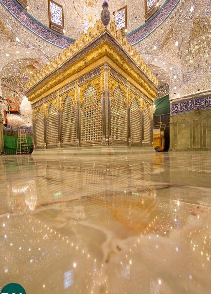عکس هایی از ضریح حضرت عباس
