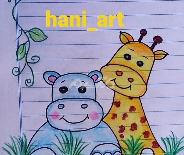 عکس های کارتونی ساده زیبا برای نقاشی