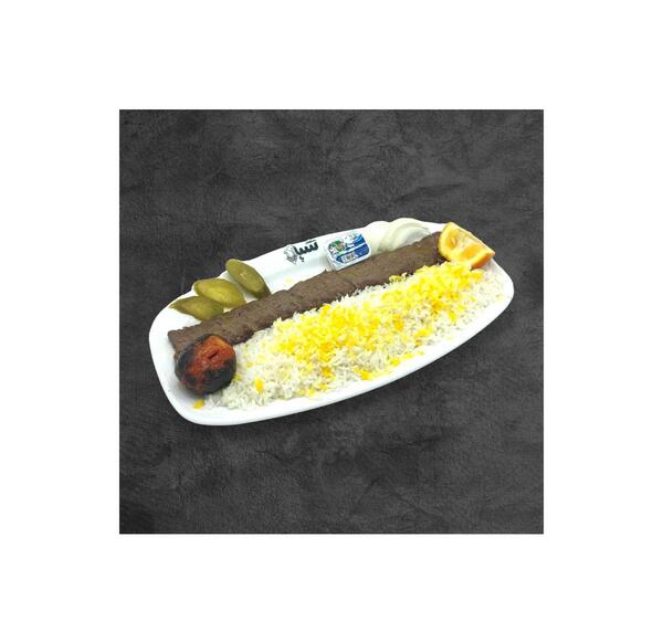 عکس چلو کباب برگ