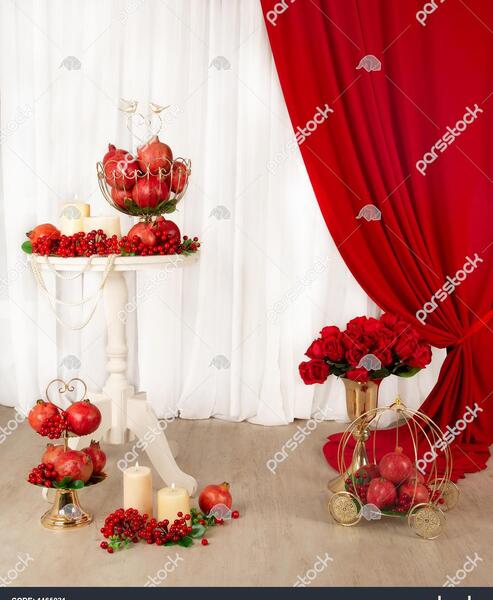 عکس پشت صحنه یلدا
