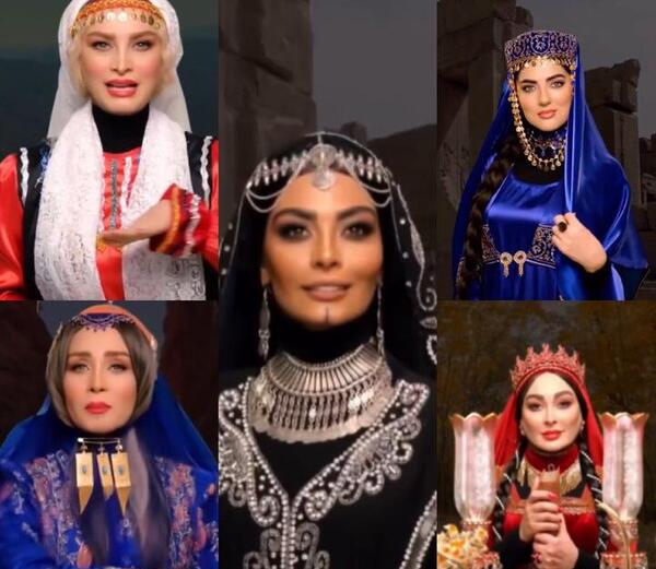 عکس پشت صحنه یلدا