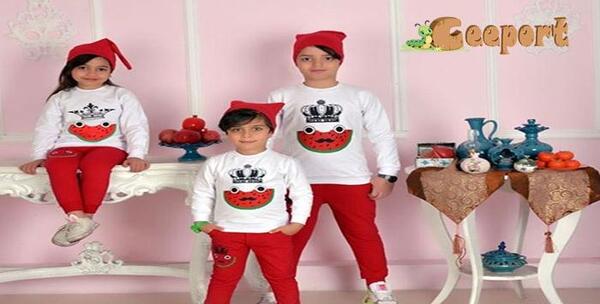 عکس لباس کودک شب یلدا