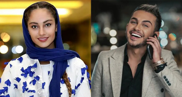 عکس ترلان پروانه با ارسلان قاسمی