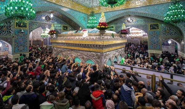 عکس ضریح مطهر امام رضا