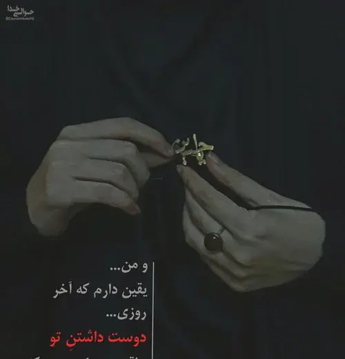 عکس دوست دارم حسینم