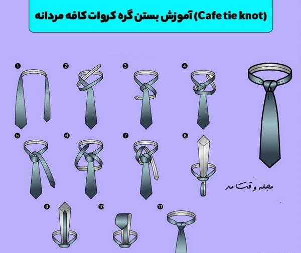 عکس گره کراوات