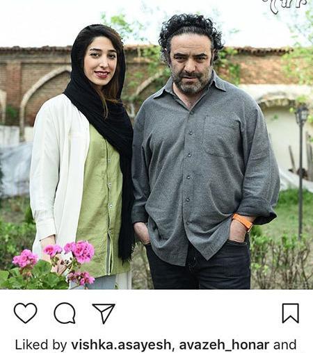 عکس همسر جدید حسن معجونی