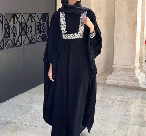 عکس مدل مانتو جلو باز خلیجی