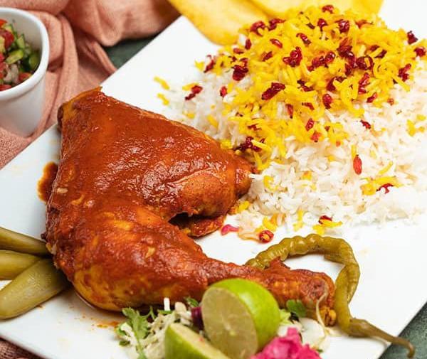 عکس نذری زرشک پلو با مرغ