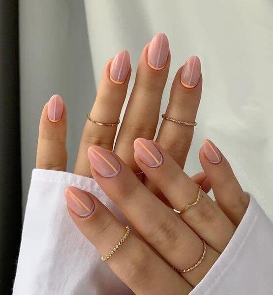 عکس مدل های کاشت ناخن ساده و شیک