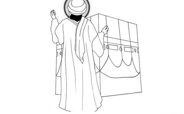 عکس نقاشی حضرت محمد صلی الله