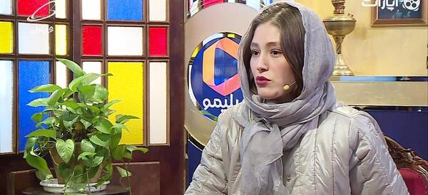 عکس فرشته حسینی در برنامه دورهمی