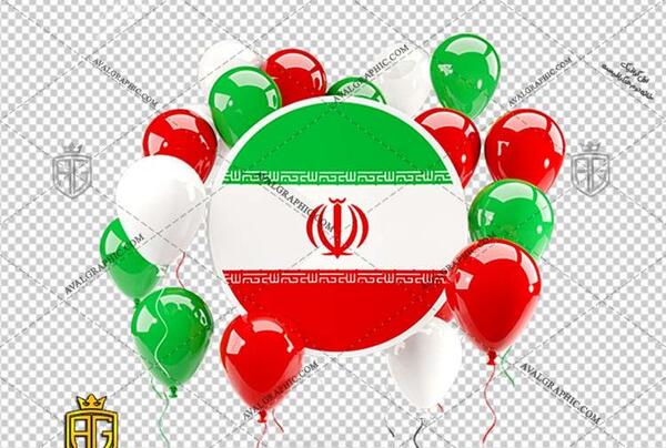 عکس پرچم ایران پی ان جی