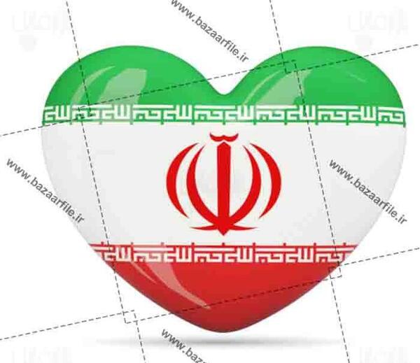 عکس پرچم ایران پی ان جی