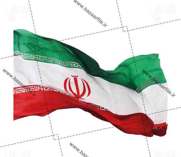 عکس پرچم ایران پی ان جی