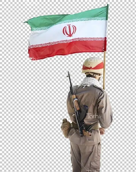 عکس پرچم ایران پی ان جی