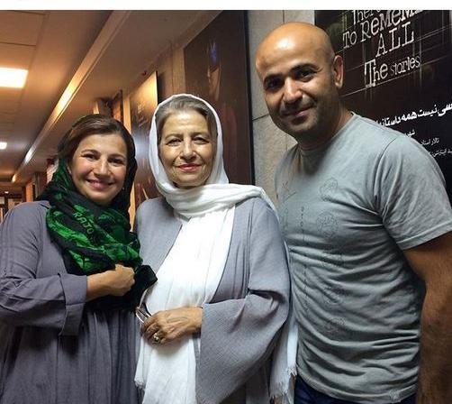 عکس لیلی رشیدی در خارج