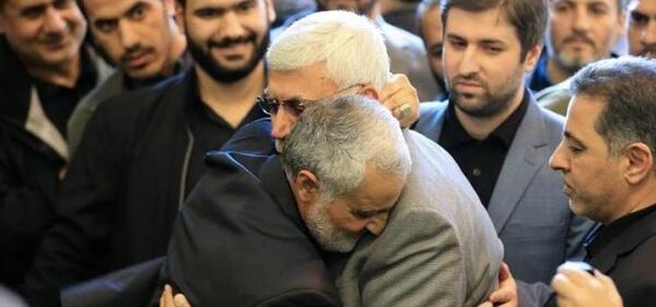 عکس شهید سلیمانی موقع شهادت