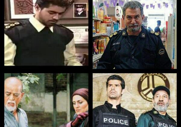 عکس مرد پلیس ایرانی