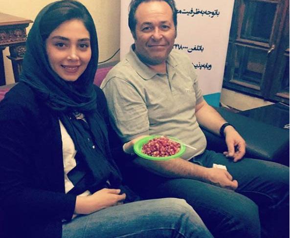 عکس دیبا زاهدی و همسرش