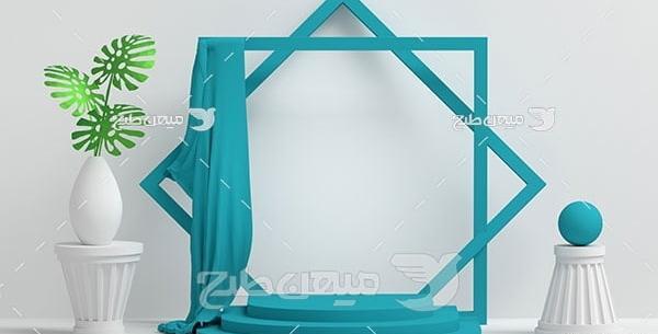 عکس آبی فیروزه