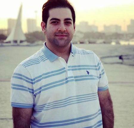 عکس شاهین جمشیدی و دخترش
