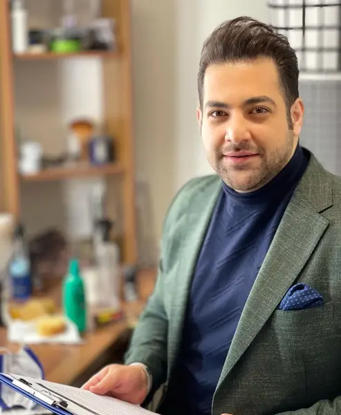 عکس شاهین جمشیدی و دخترش