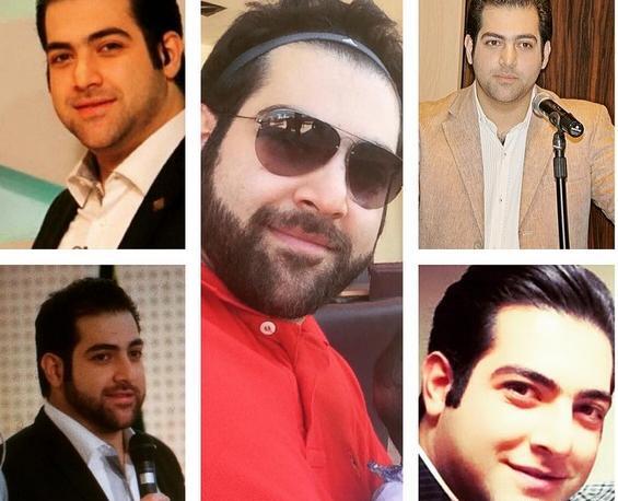 عکس شاهین جمشیدی و دخترش