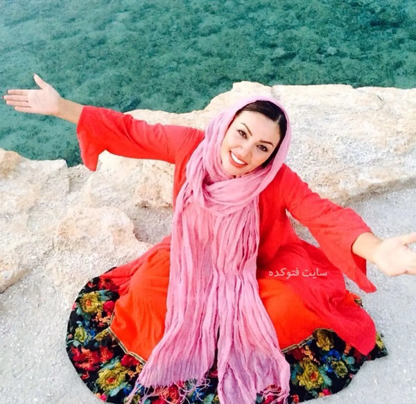 عکس زیبا بروفه با پسرش