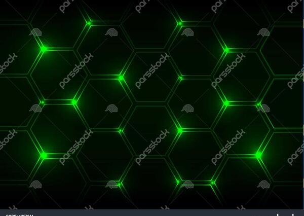 عکس بک گراند شش ضلعی