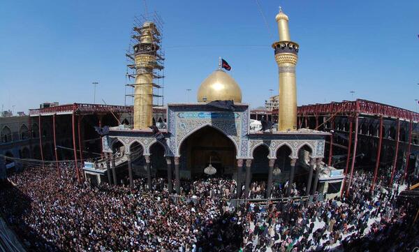عکس حرم امام حسین برای نقاشی