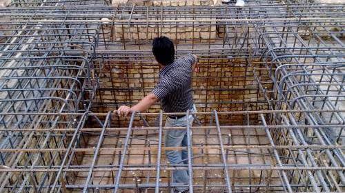 عکس آرماتور بندی
