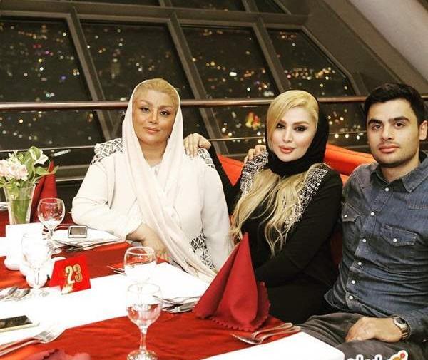 عکس دنیا جهانبخت و برادرش