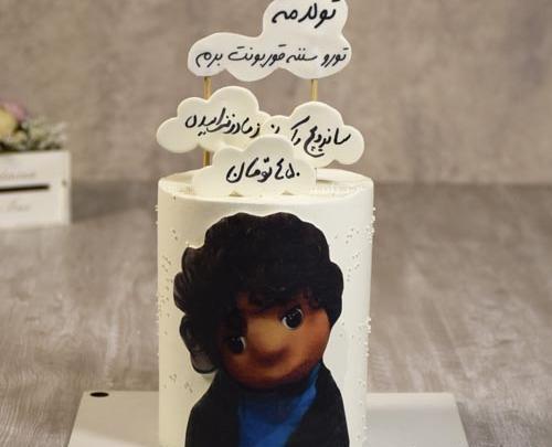 عکس مینی کیک بچه گانه