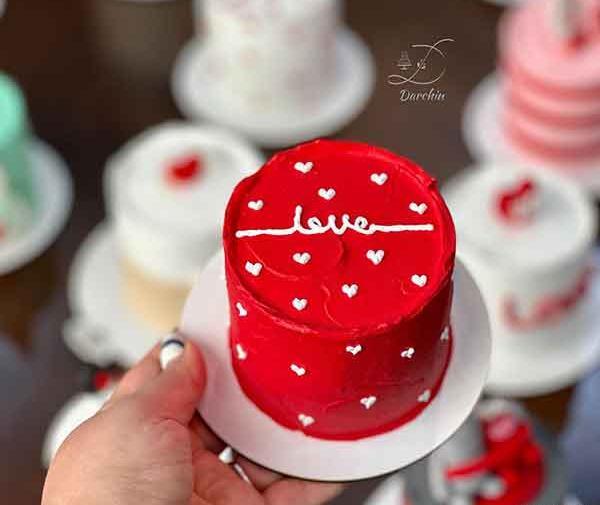 عکس مینی کیک بچه گانه