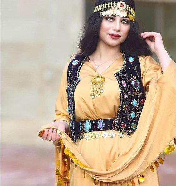عکس لباس دخترانه کردی