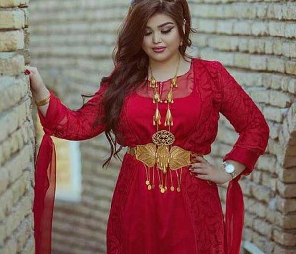 عکس لباس دخترانه کردی